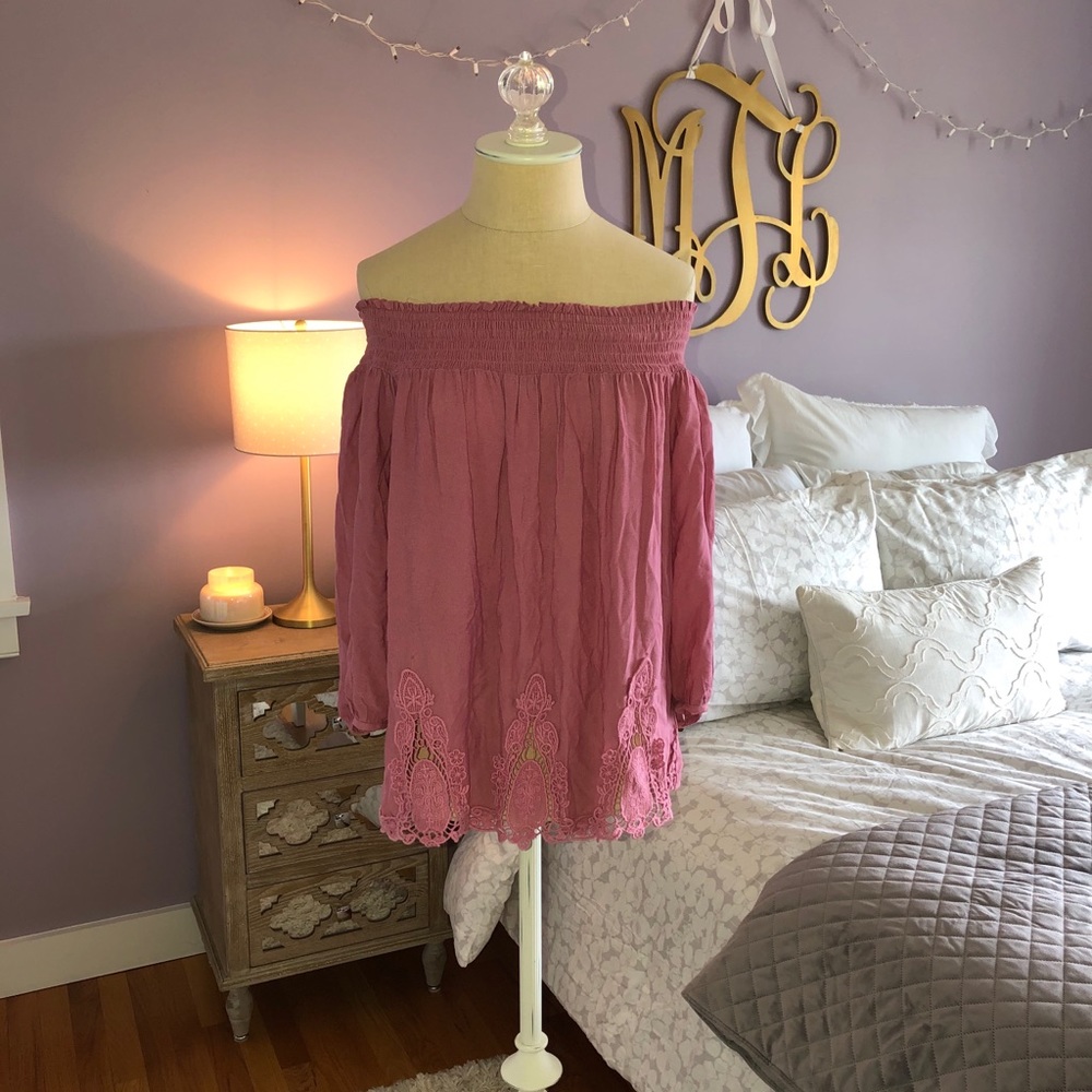 Off-the-Shoulder Blouse